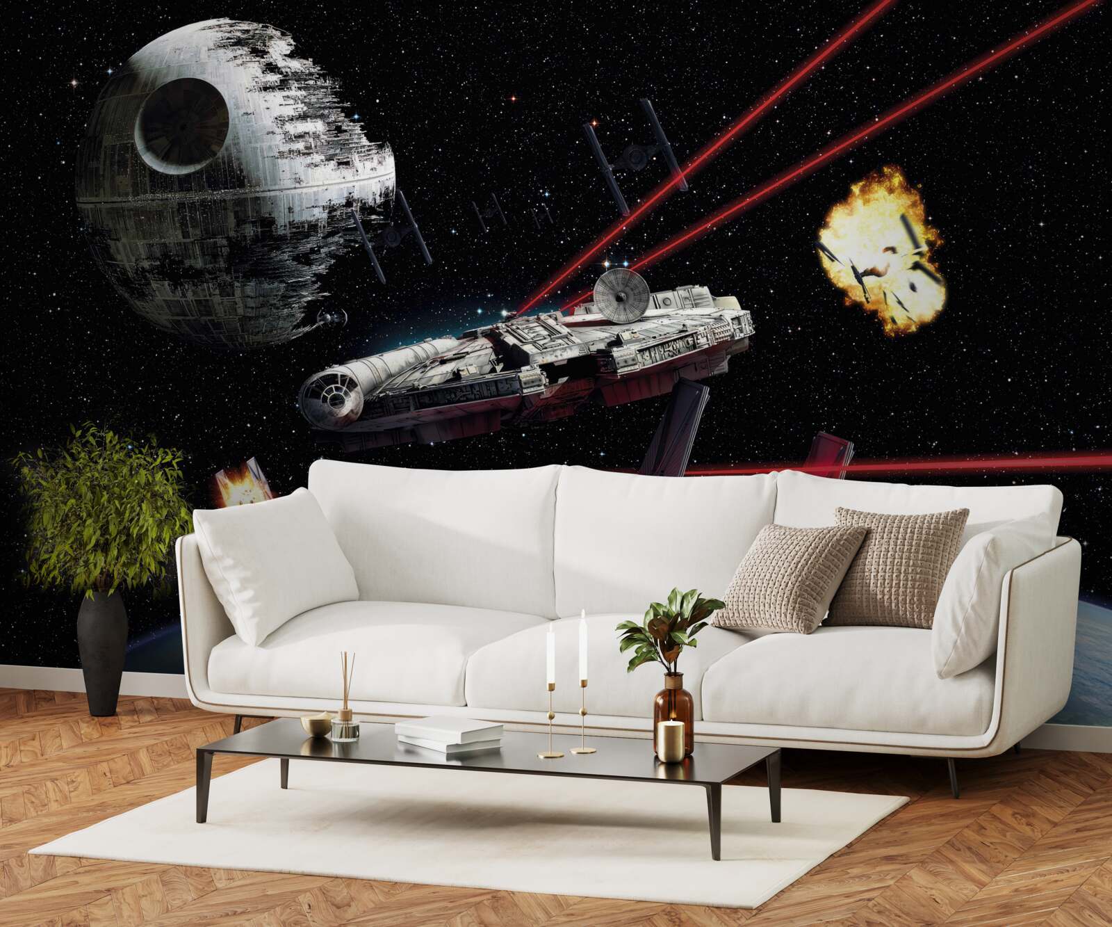 Фотошпалери космічні битви