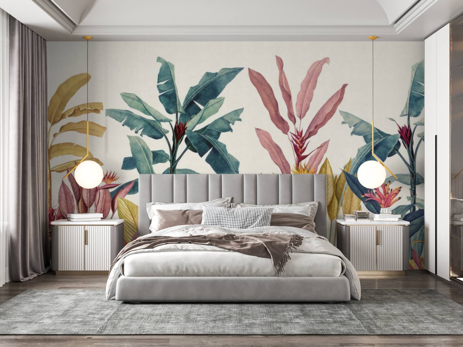 Фотошпалери рослини різних форм і відтінків