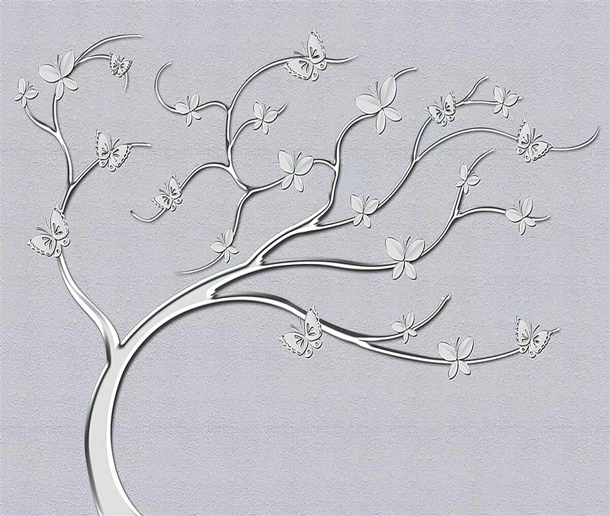 Фотошпалери вигнуте дерево