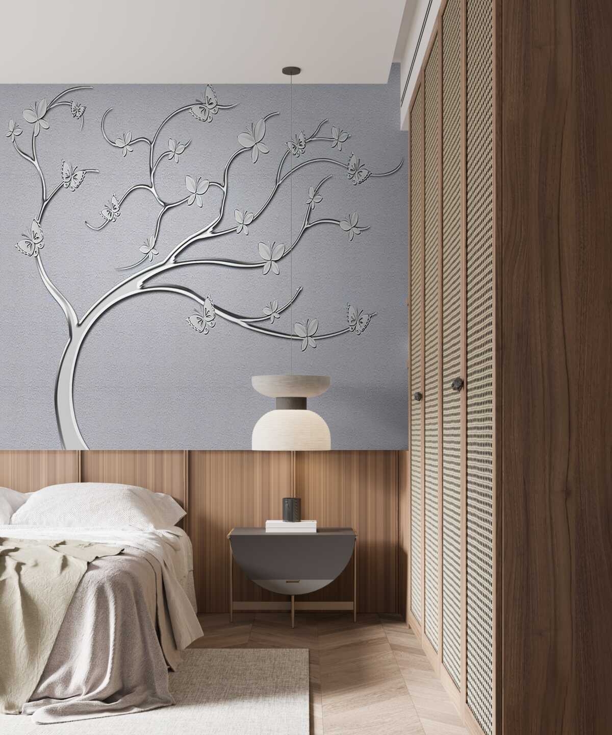 Фотошпалери вигнуте дерево