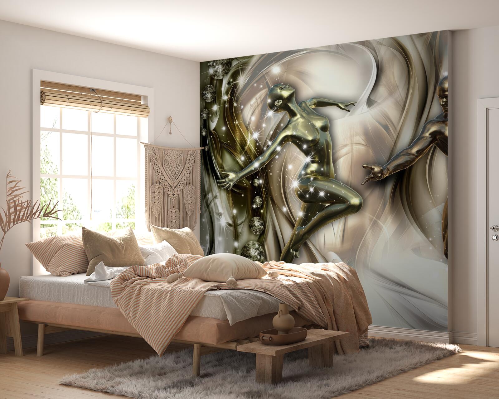 Фотошпалери танцююча пара, сповнена пристрасті