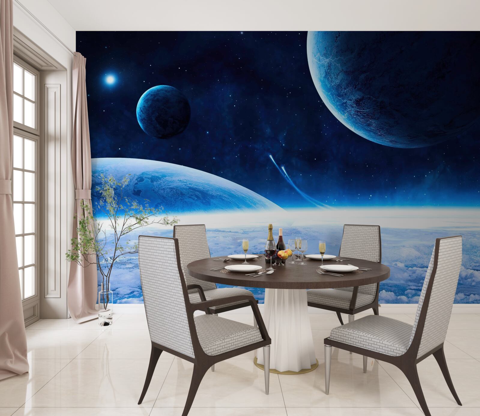 Фотошпалери атмосферне світіння