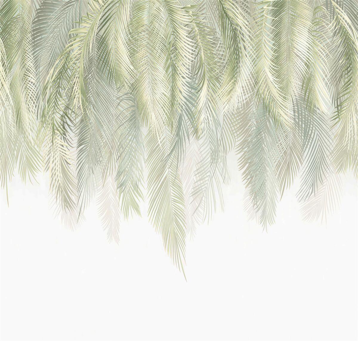 Фотошпалери ніжне пір'я звисає