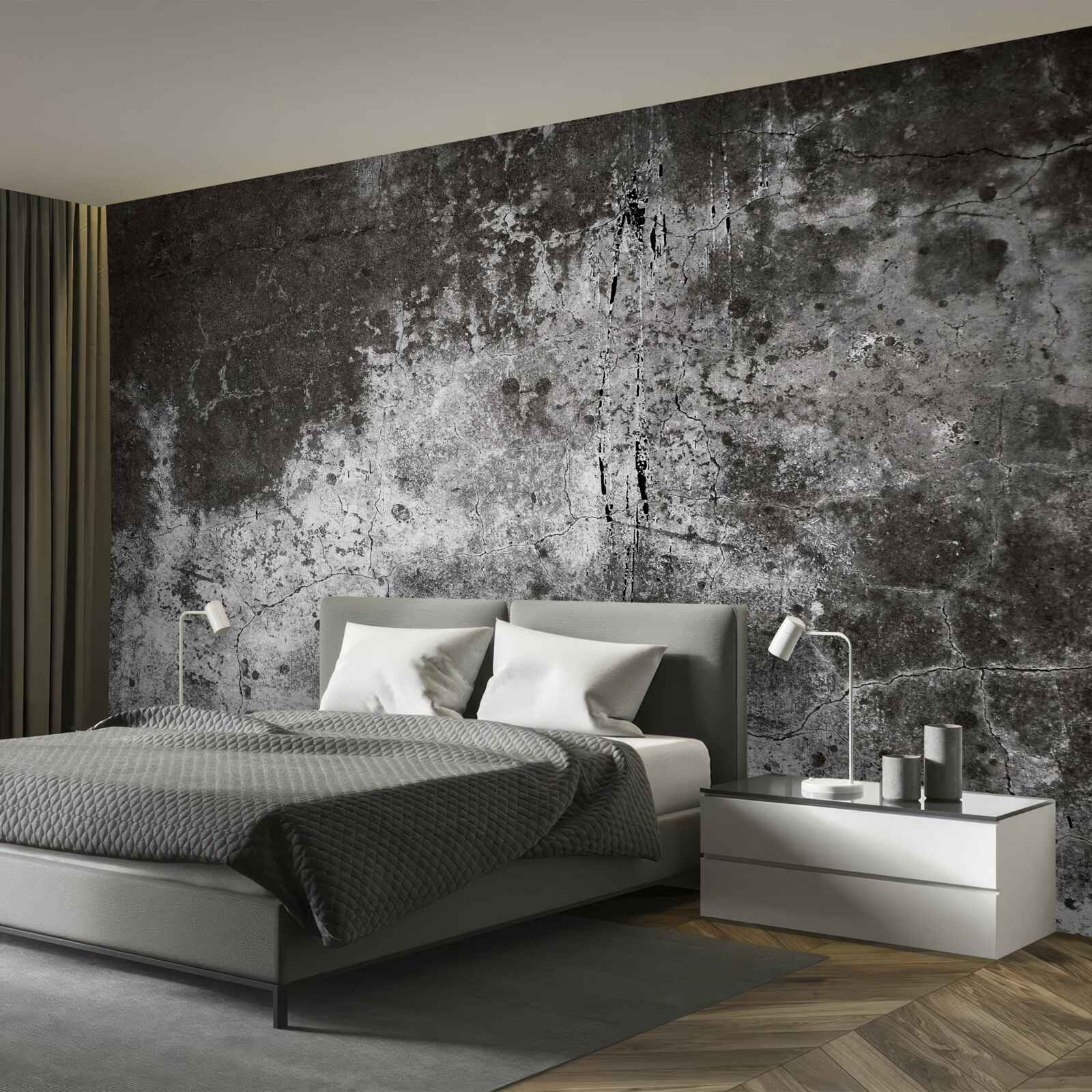 Фотошпалери стара сіра стіна