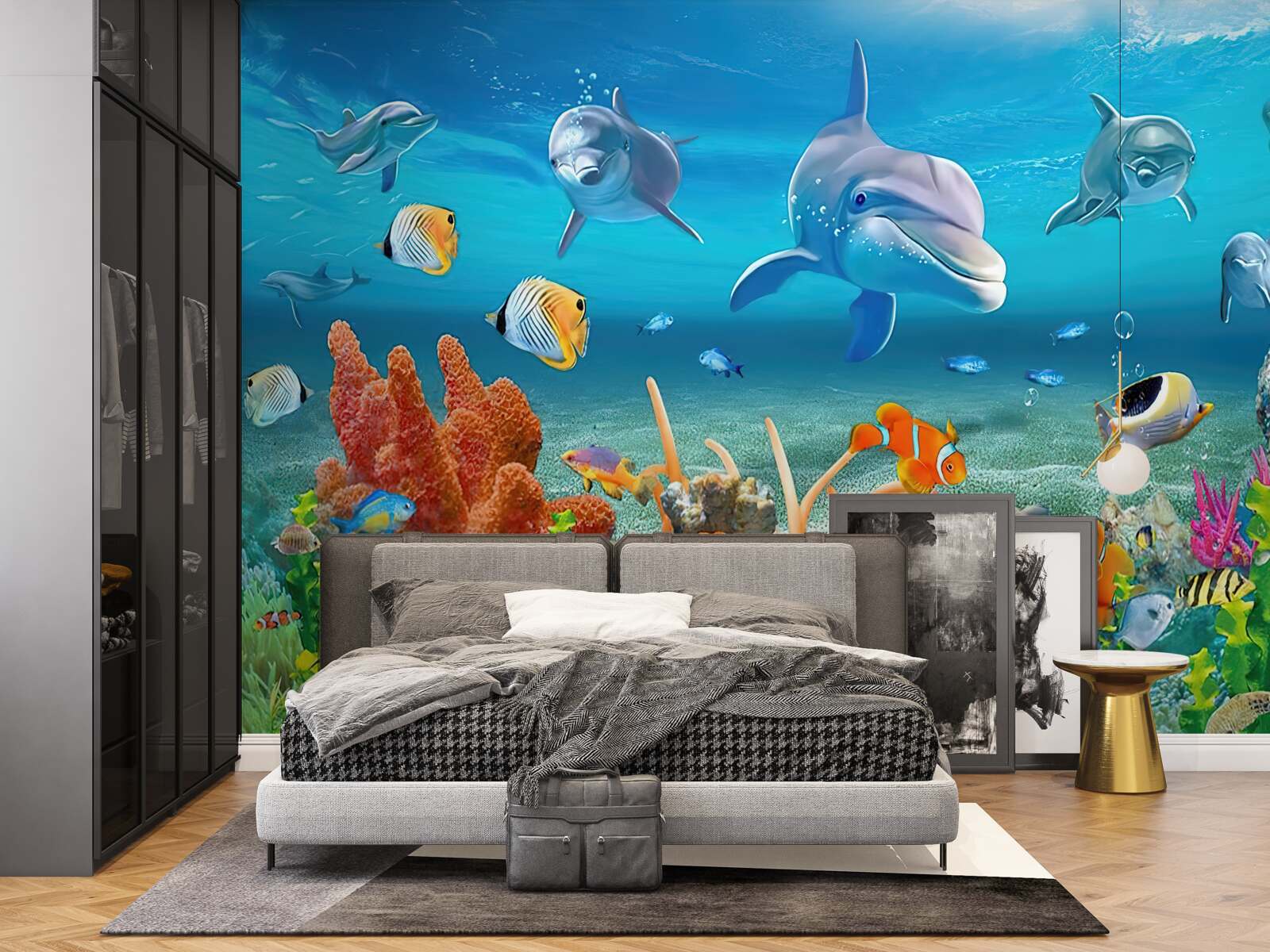 Фотошпалери прекрасне підводне царство