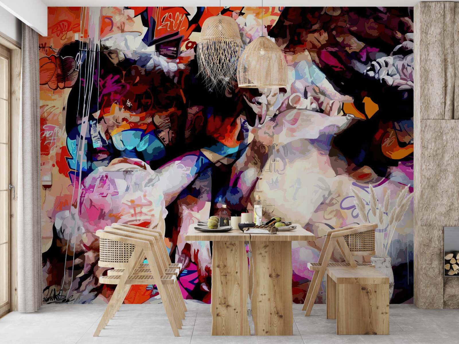 Фотошпалери зображення чоловіка з бородою