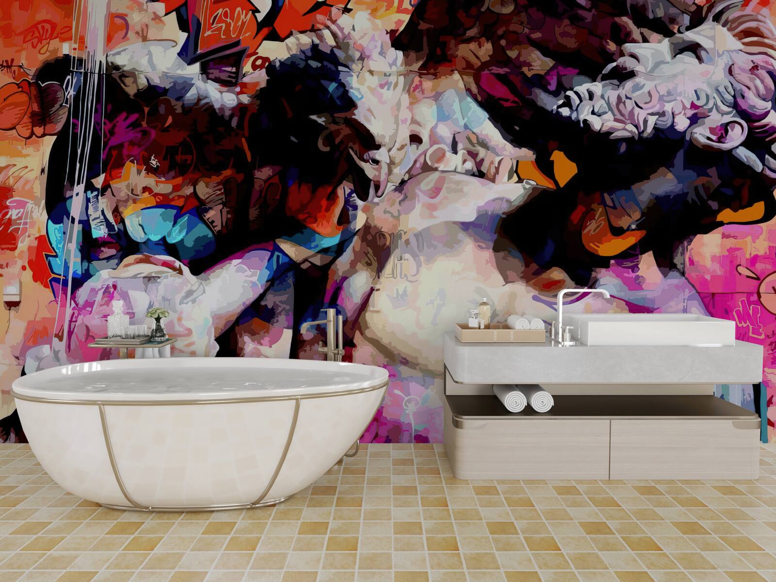 Фотошпалери зображення чоловіка з бородою