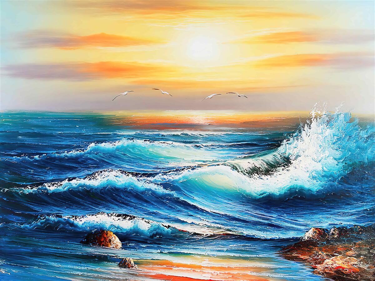 Фотошпалери припливи