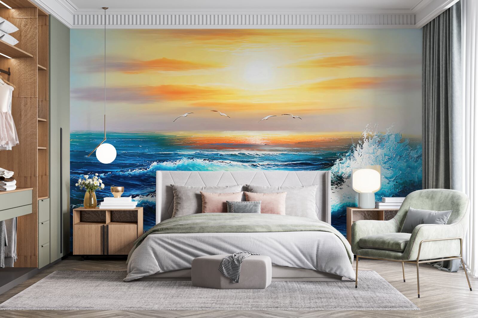 Фотошпалери припливи