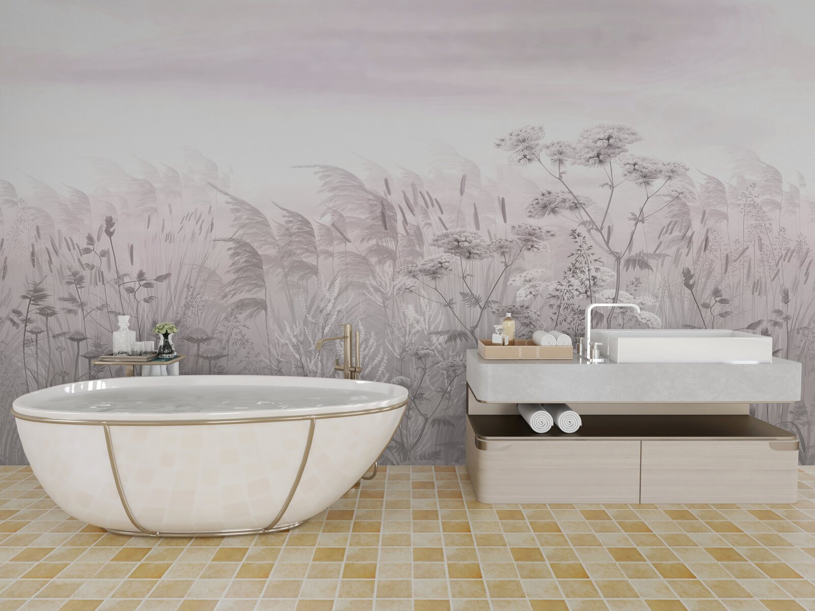 Фотошпалери різноманітність флори