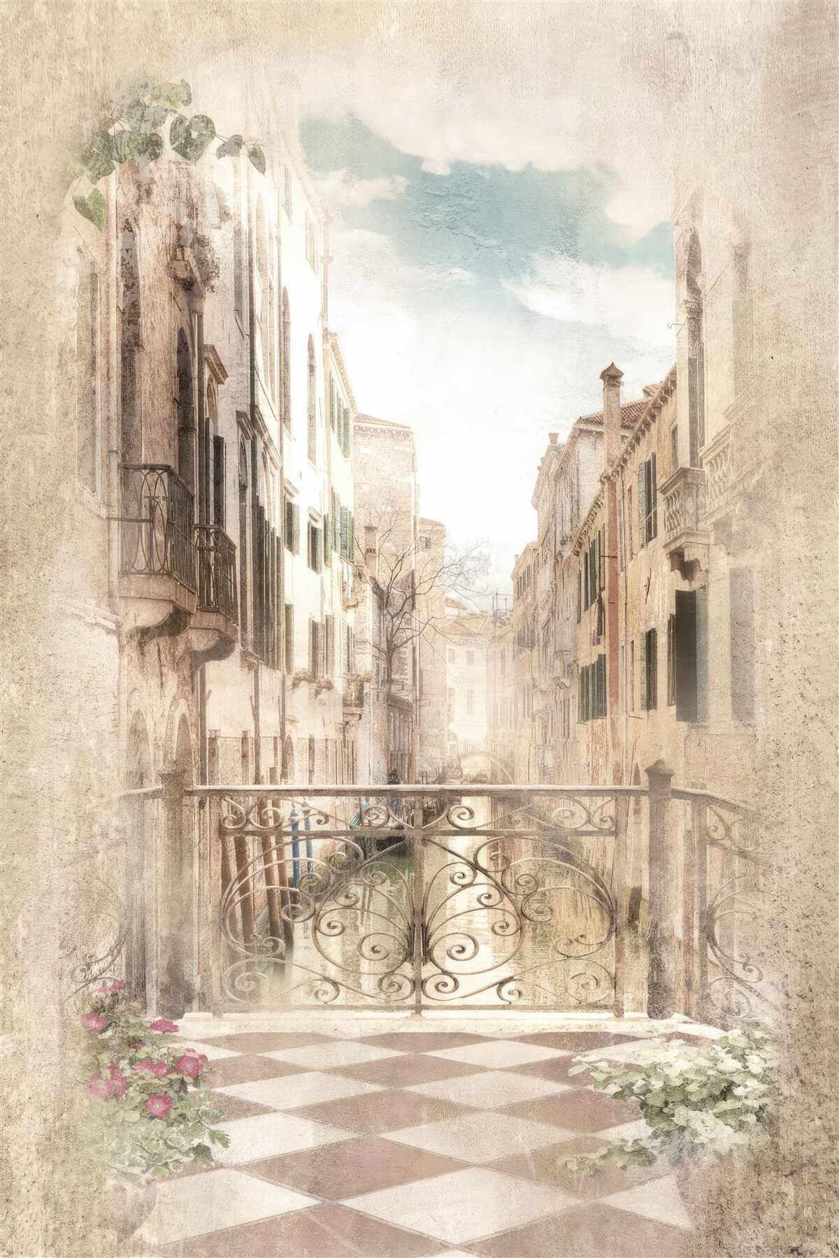 Фотошпалери панорама з балкона