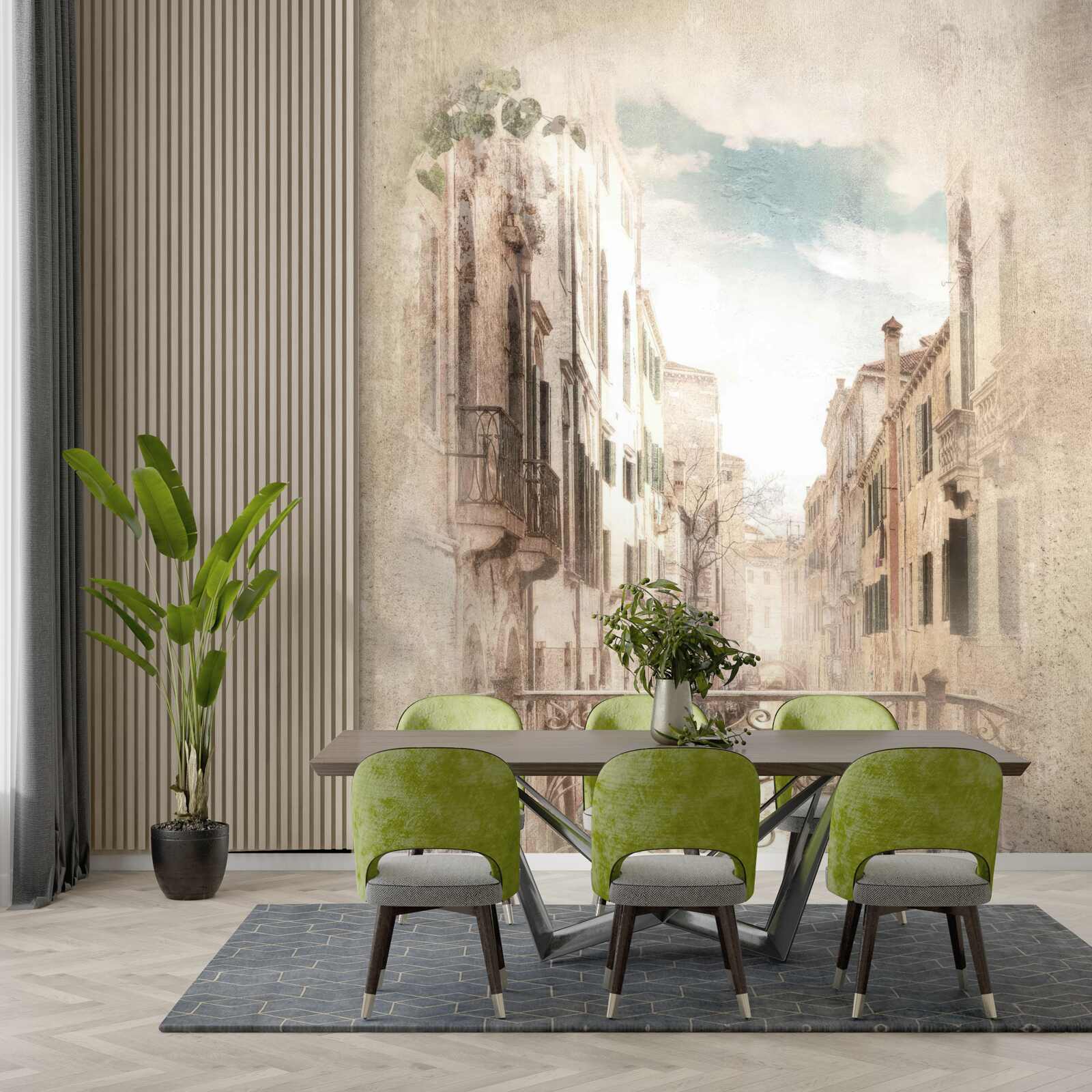 Фотошпалери панорама з балкона