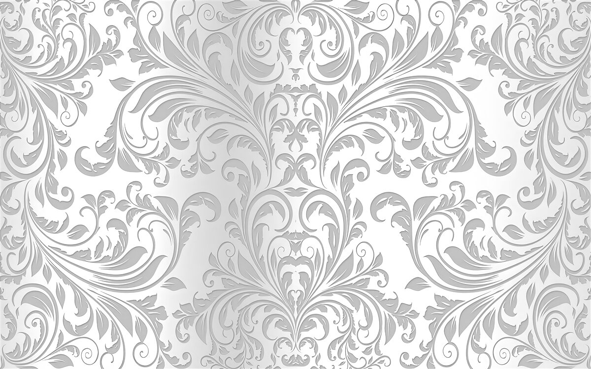 Фотошпалери шпалери з сірими вихровими візерунками