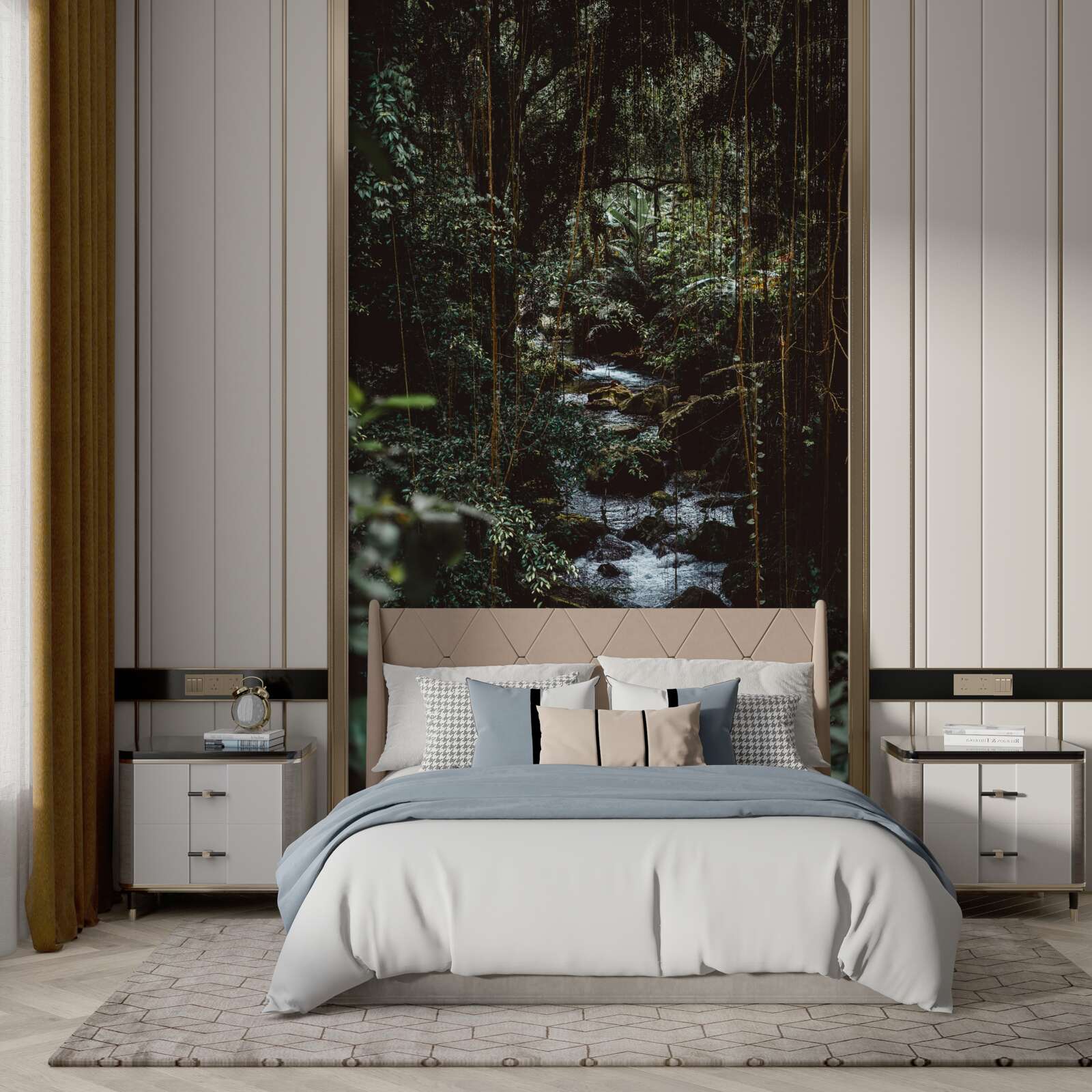 Фотошпалери лісова річка