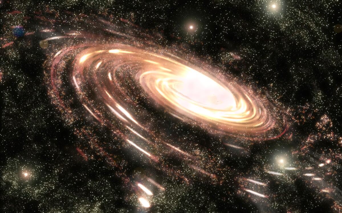 Фотошпалери галактика в космосі