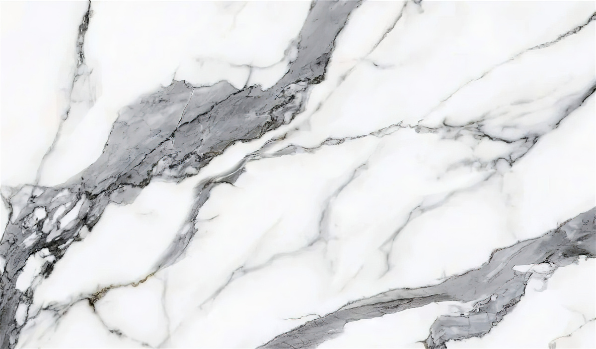 Фотошпалери білий і сірий мармур