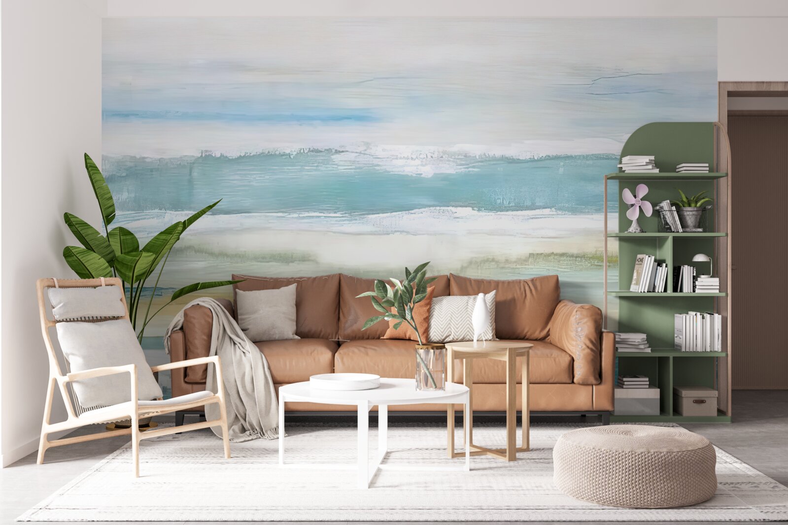 Фотошпалери різнокольорові абстрактні мазки