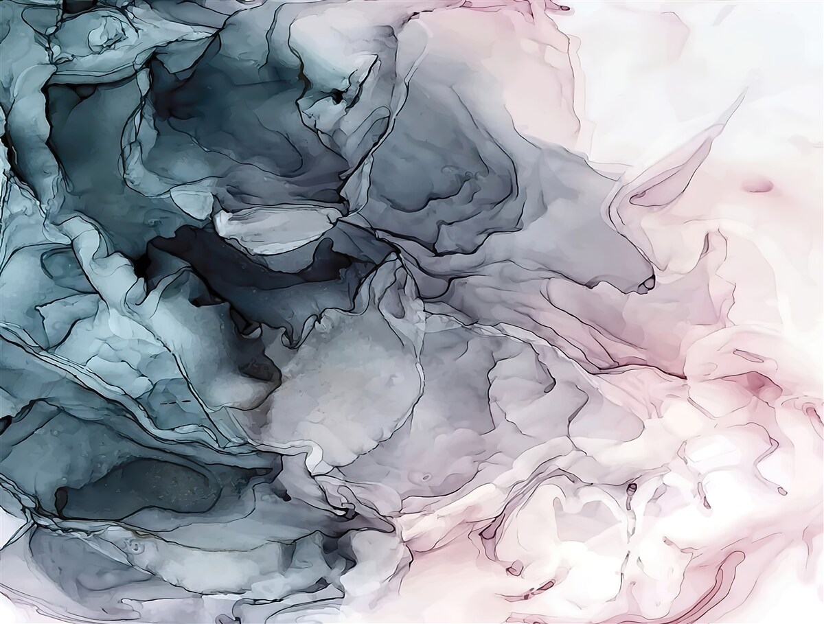 Фотошпалери різнокольорові акварельні знаки