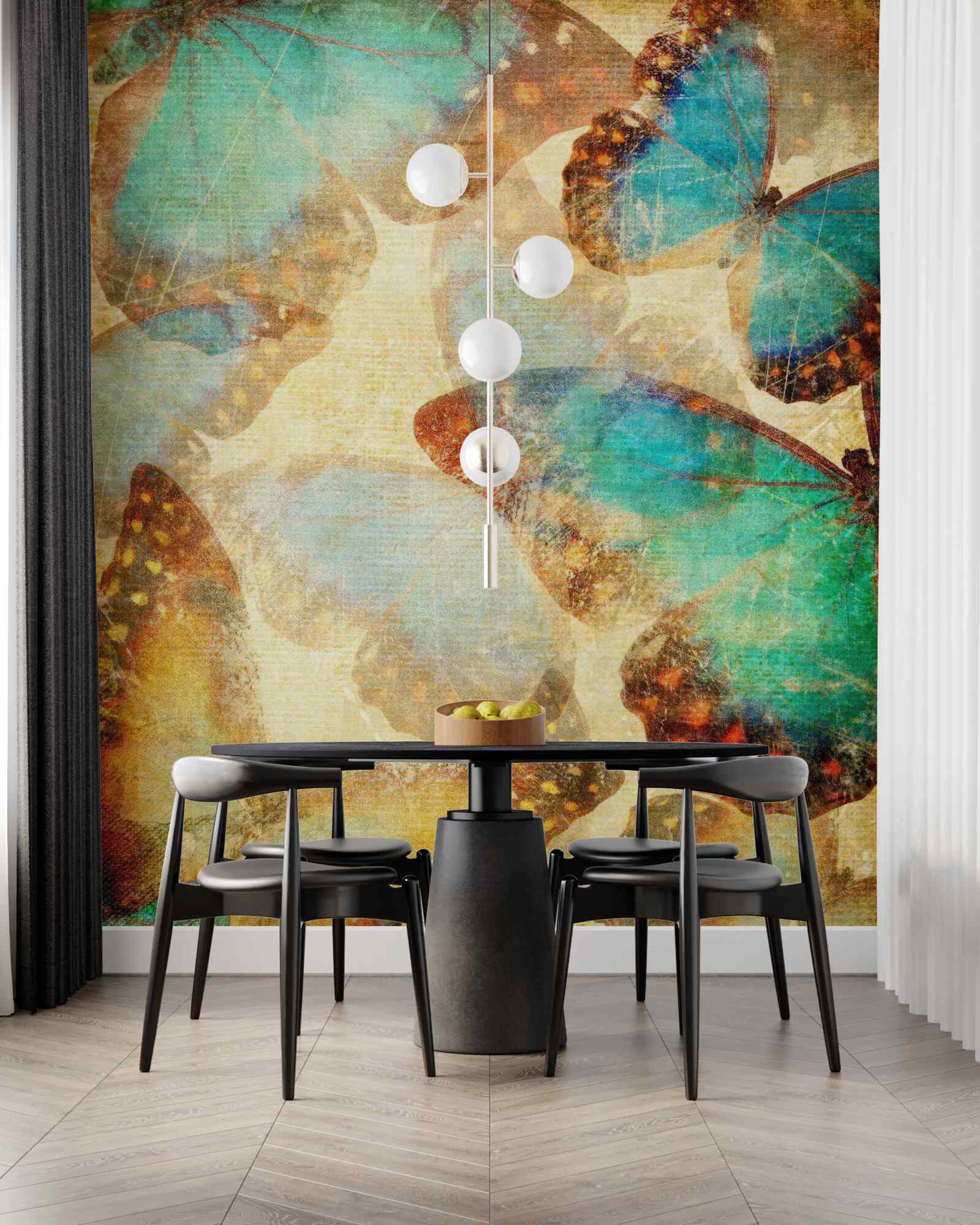 Фотошпалери великі метелики