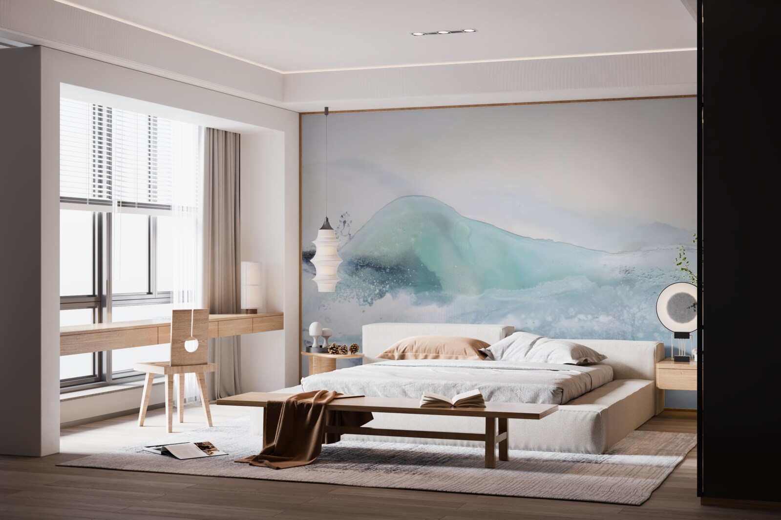 Фотошпалери нескінченне бурхливе море