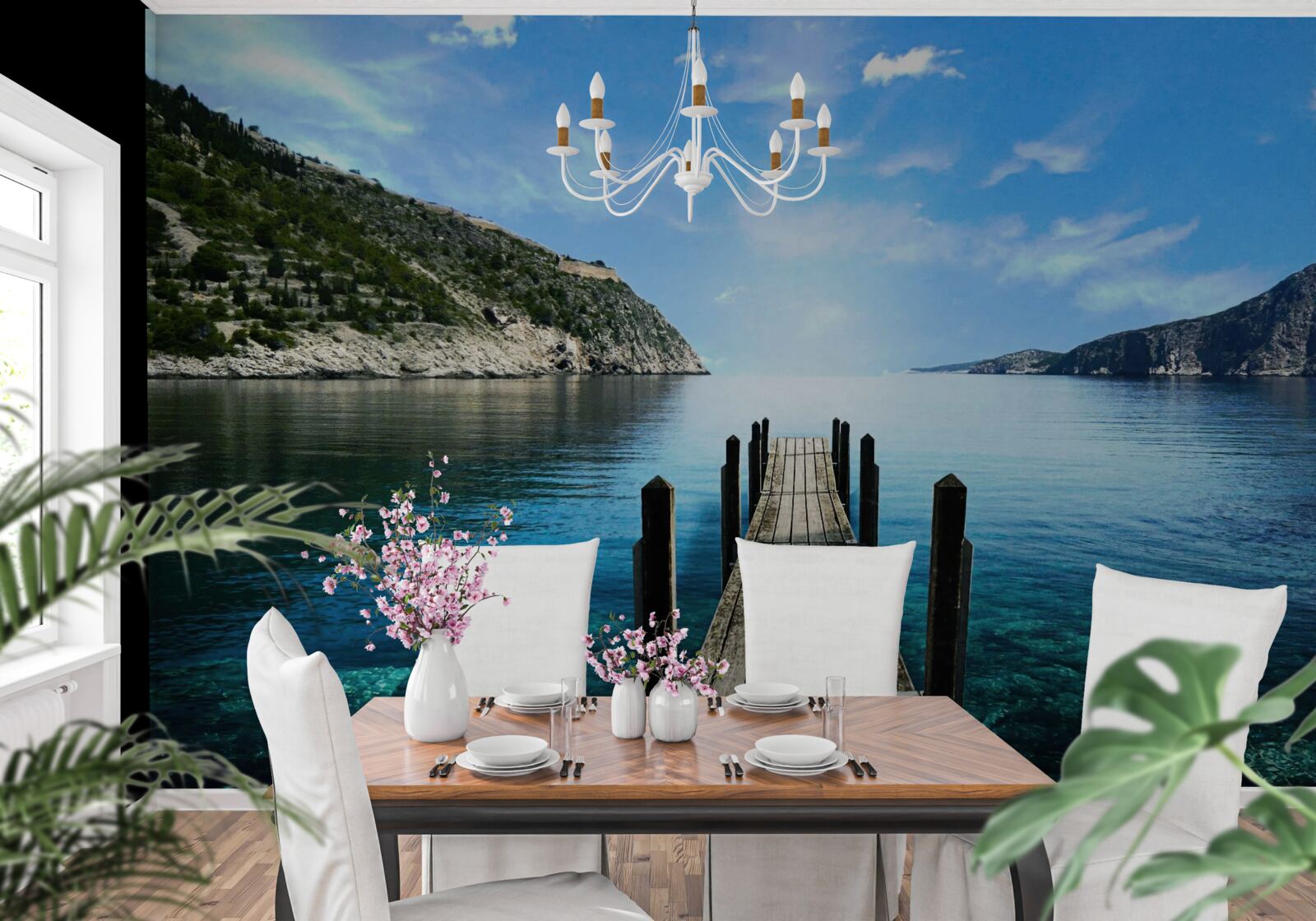 Фотошпалери прохід до води