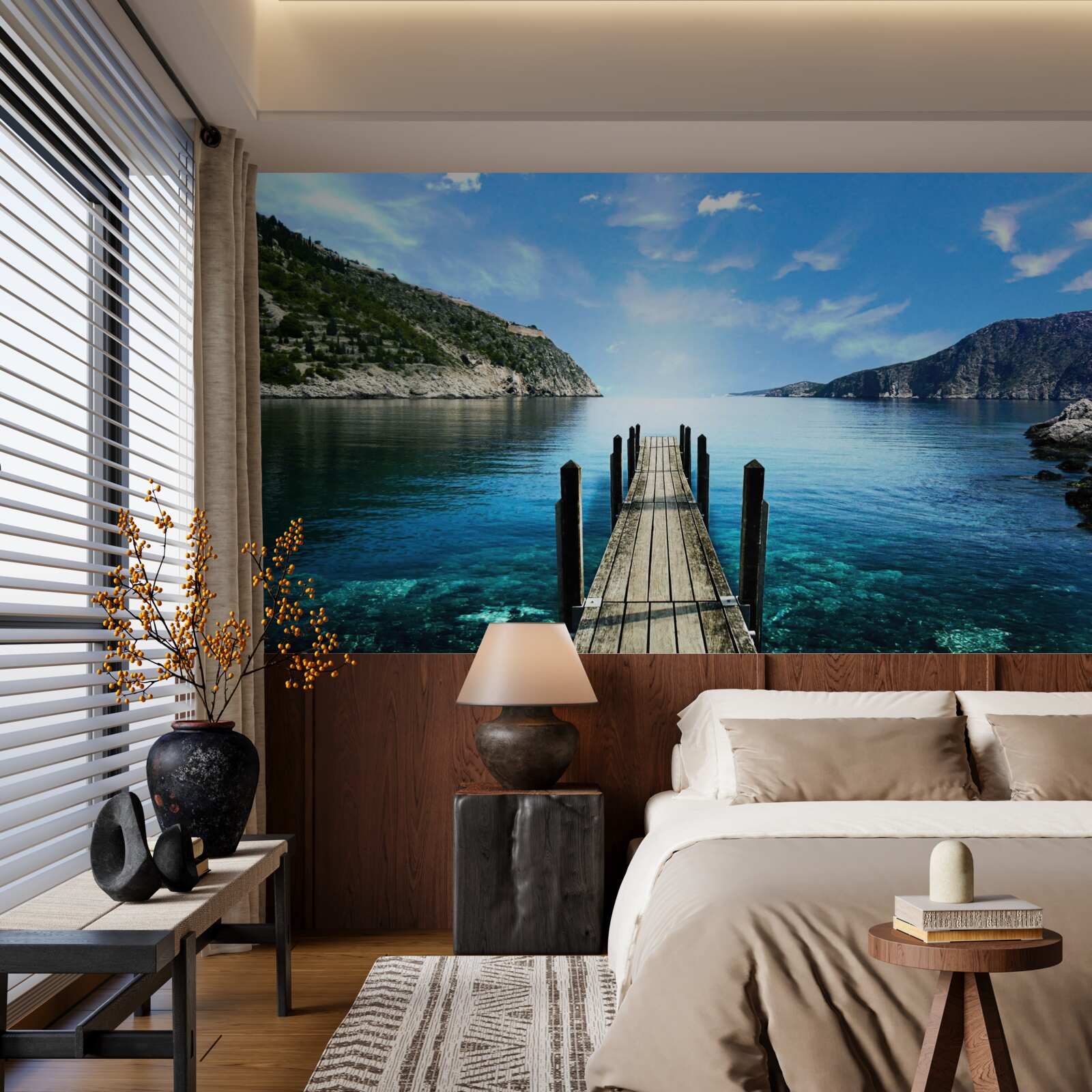 Фотошпалери прохід до води