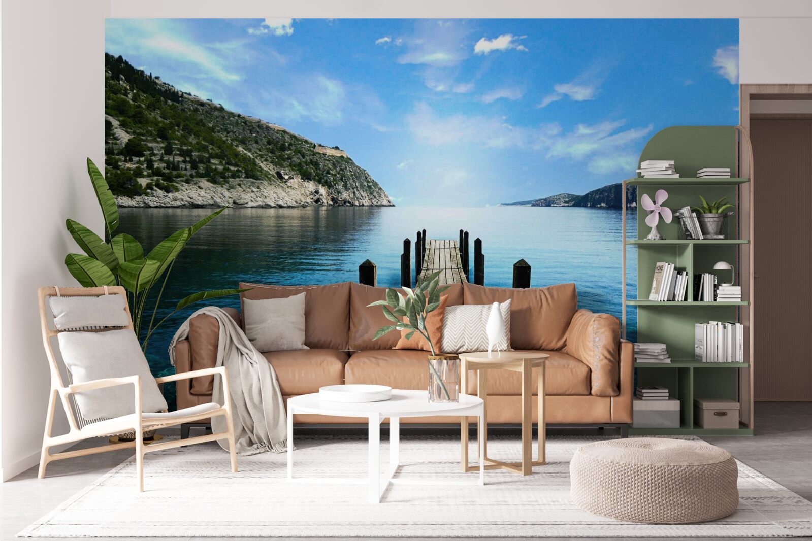 Фотошпалери прохід до води