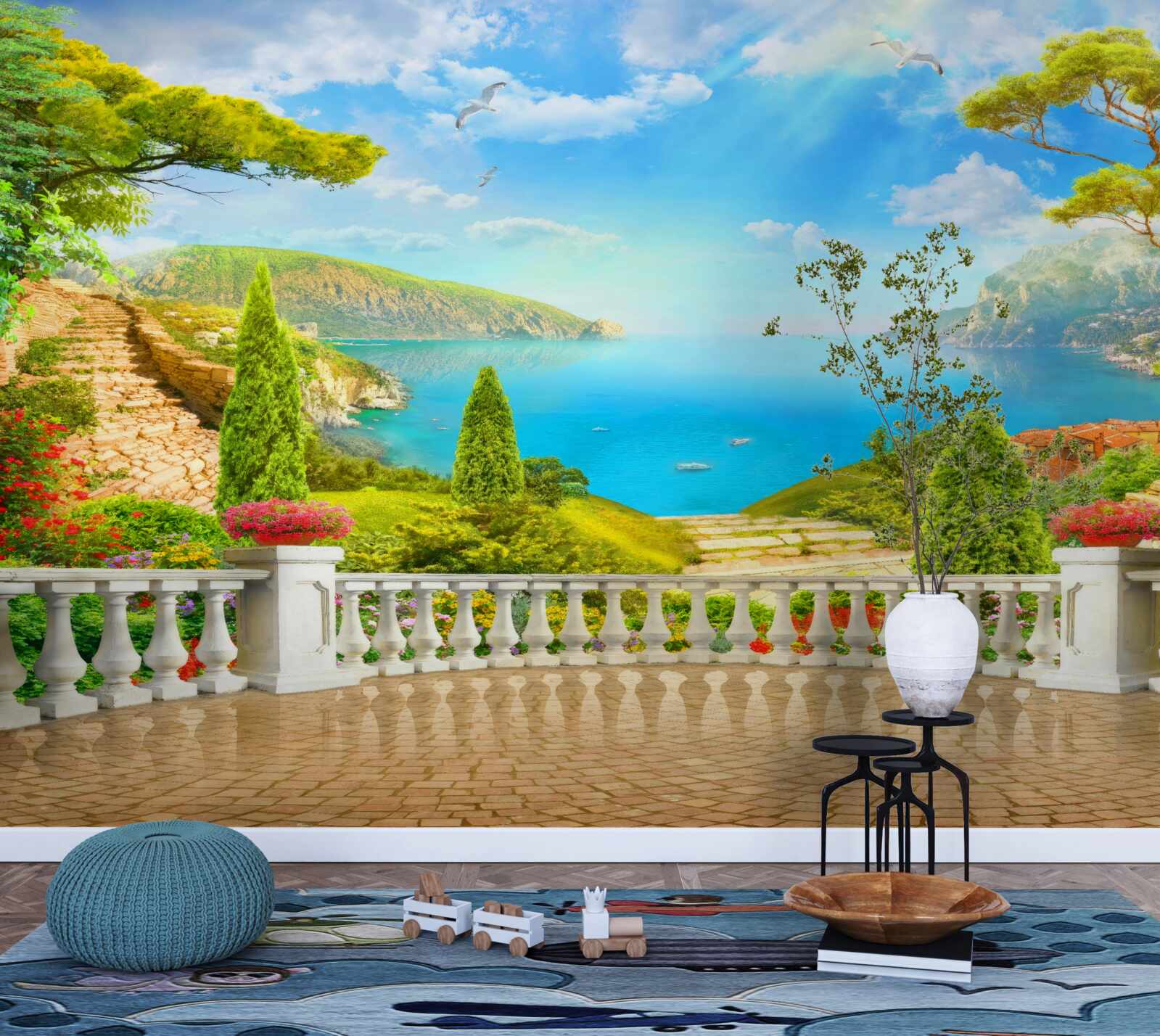 Фотошпалери захоплюючий краєвид з оглядового майданчика