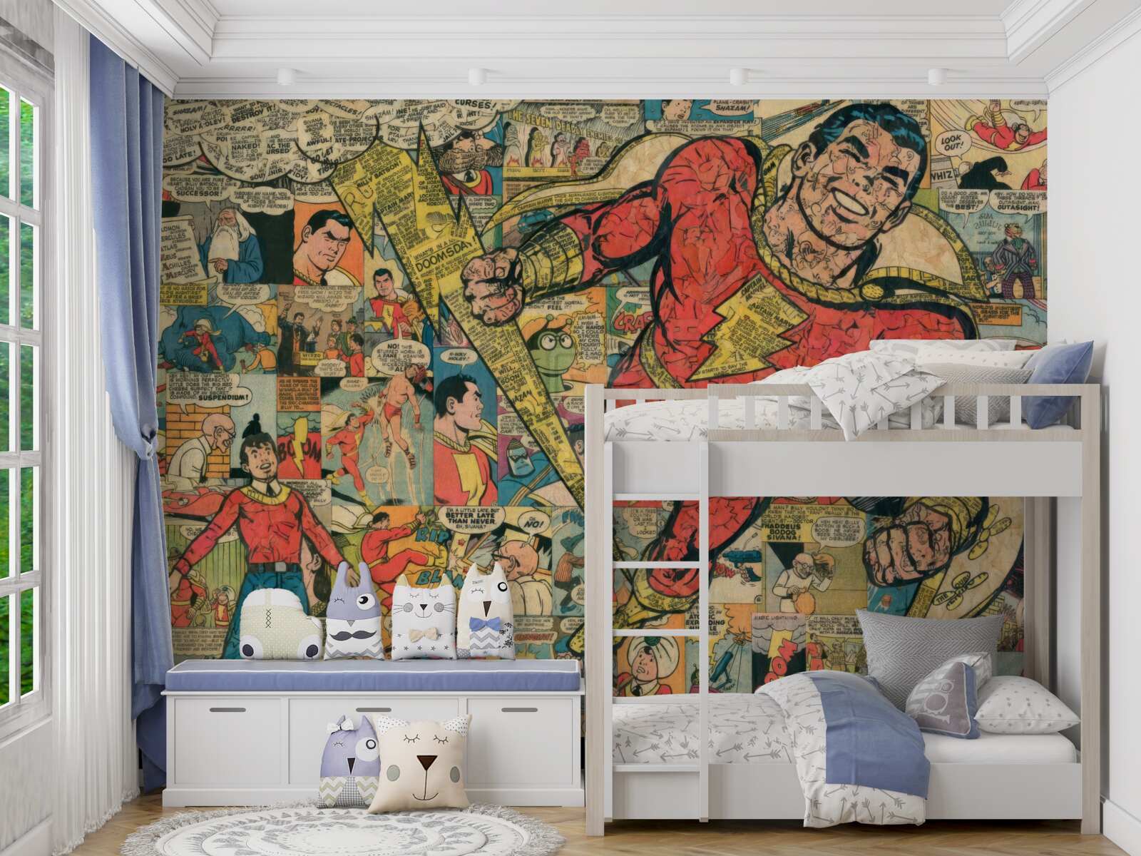 Фотошпалери уривки з коміксів