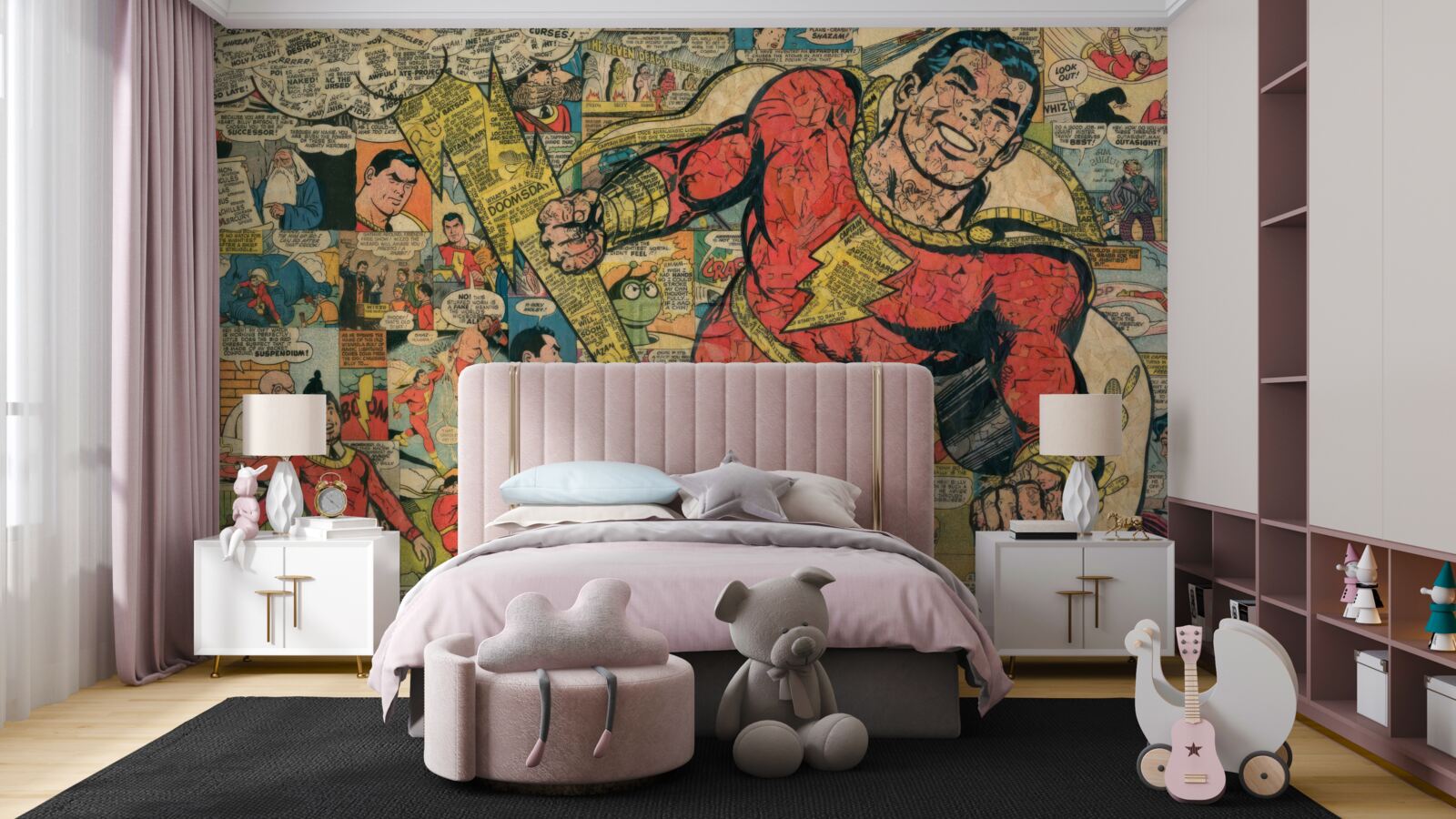 Фотошпалери уривки з коміксів