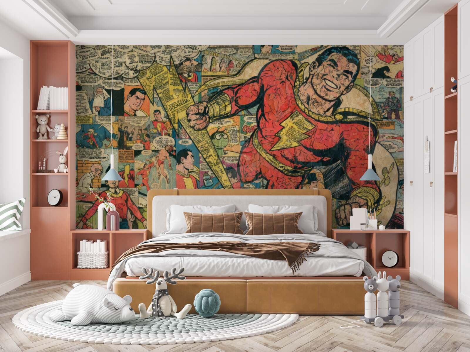 Фотошпалери уривки з коміксів