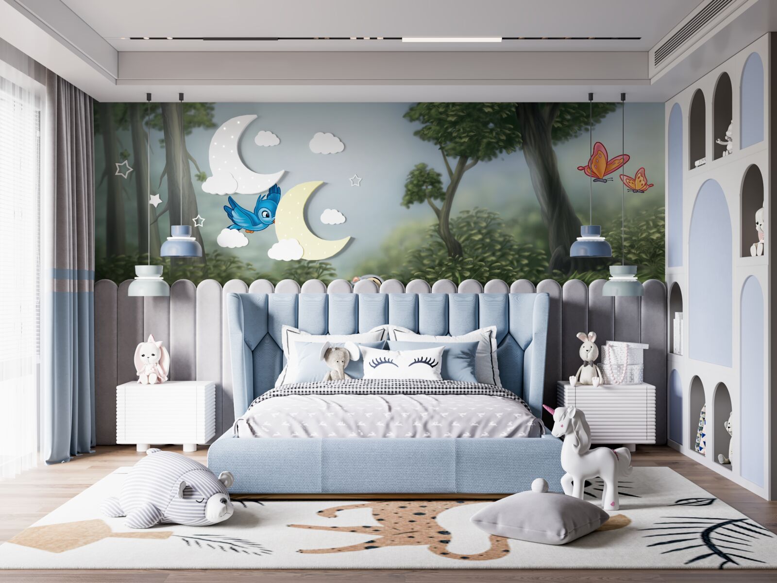 Фотошпалери сюжет натхненний мультфільмом "Бамбі"