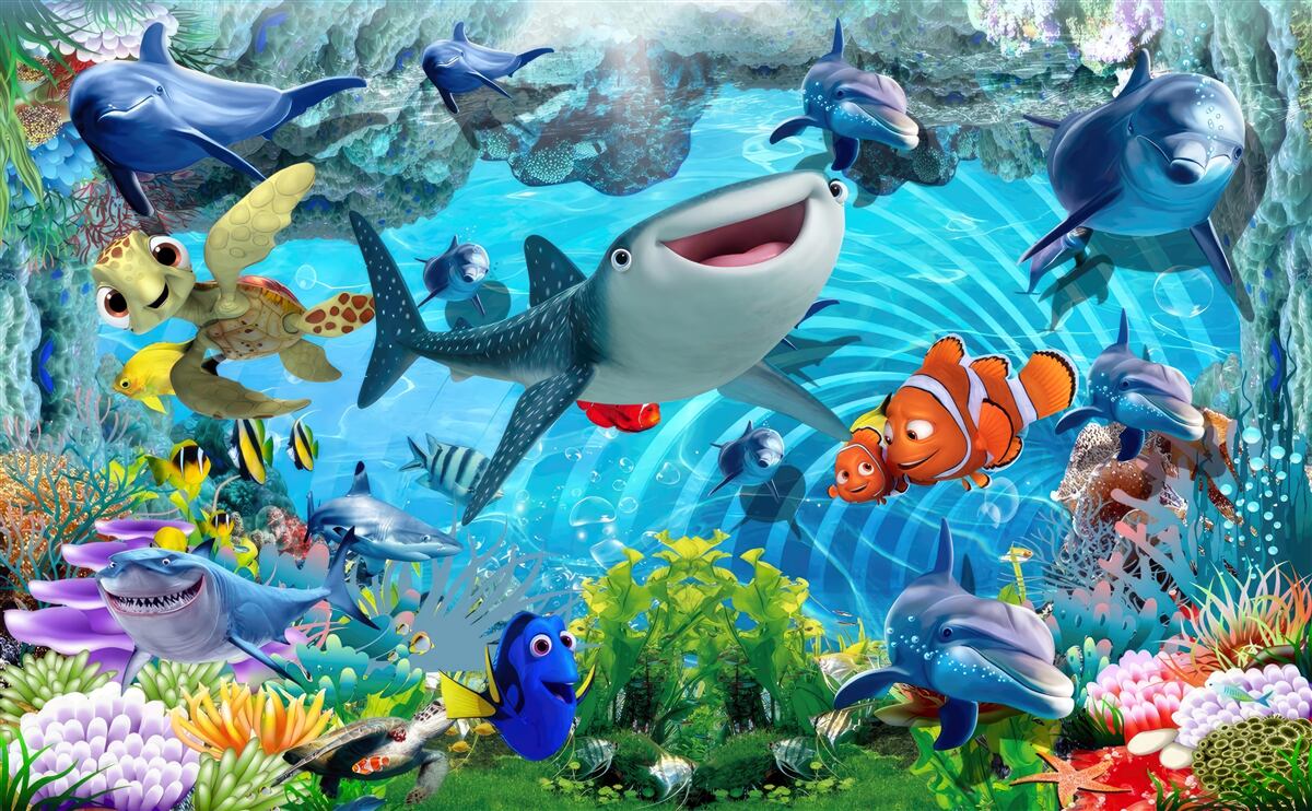 Фотошпалери підводне царство розваг