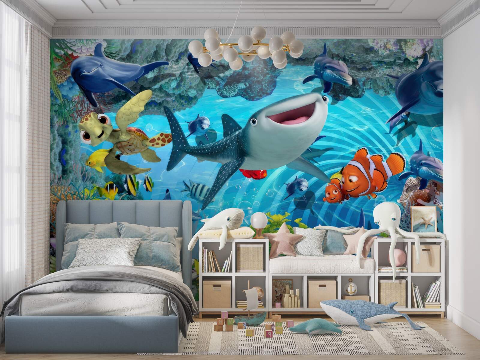 Фотошпалери підводне царство розваг