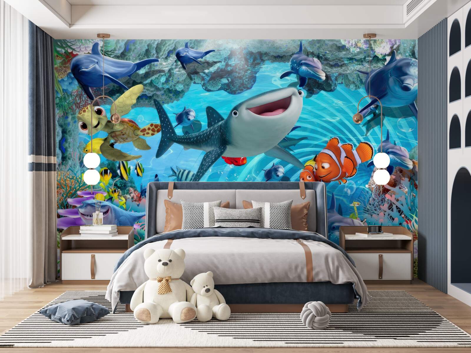 Фотошпалери підводне царство розваг