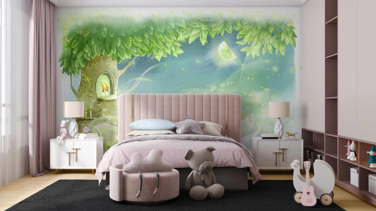 Фотошпалери будиночок на дереві для вашого улюбленця