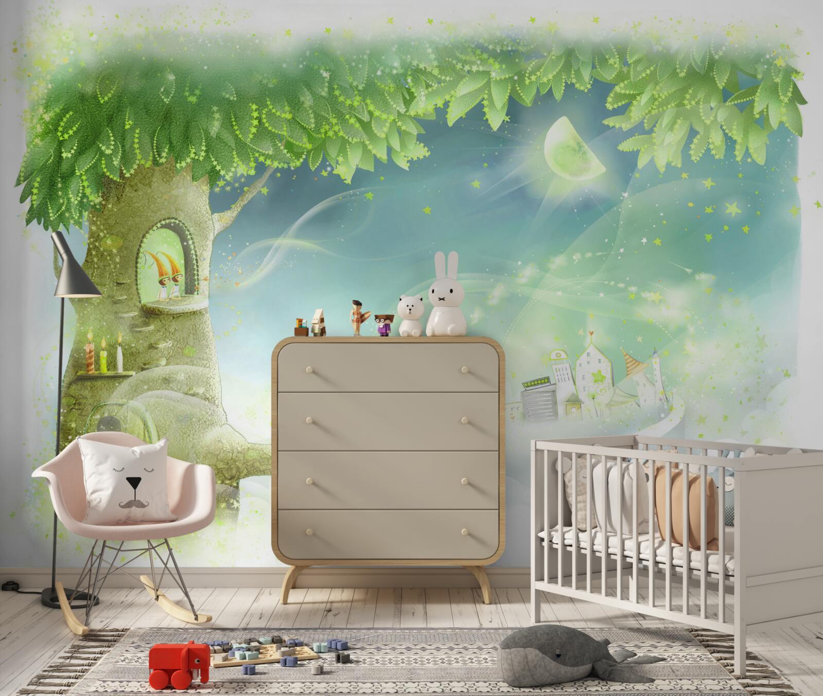 Фотошпалери будиночок на дереві для вашого улюбленця