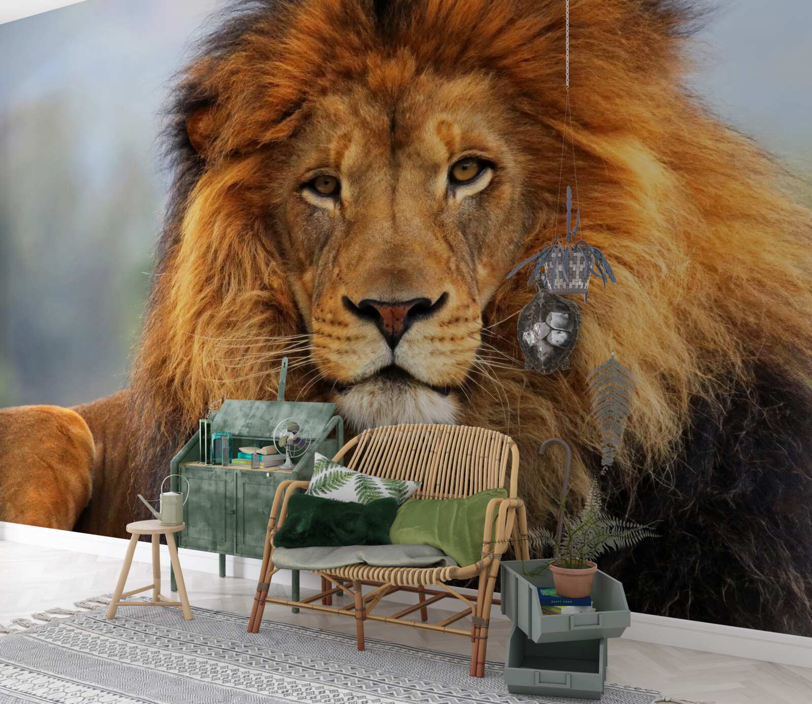 Фотошпалери зображення лева