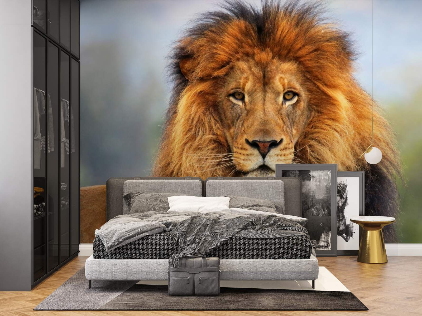 Фотошпалери зображення лева