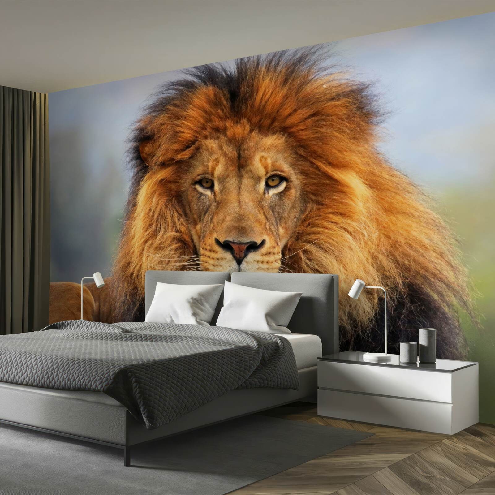 Фотошпалери зображення лева