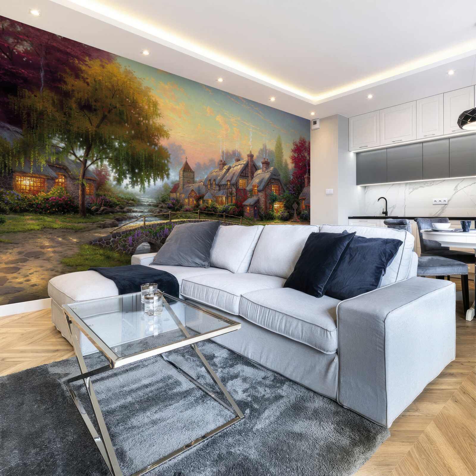 Фотошпалери сільський пейзаж