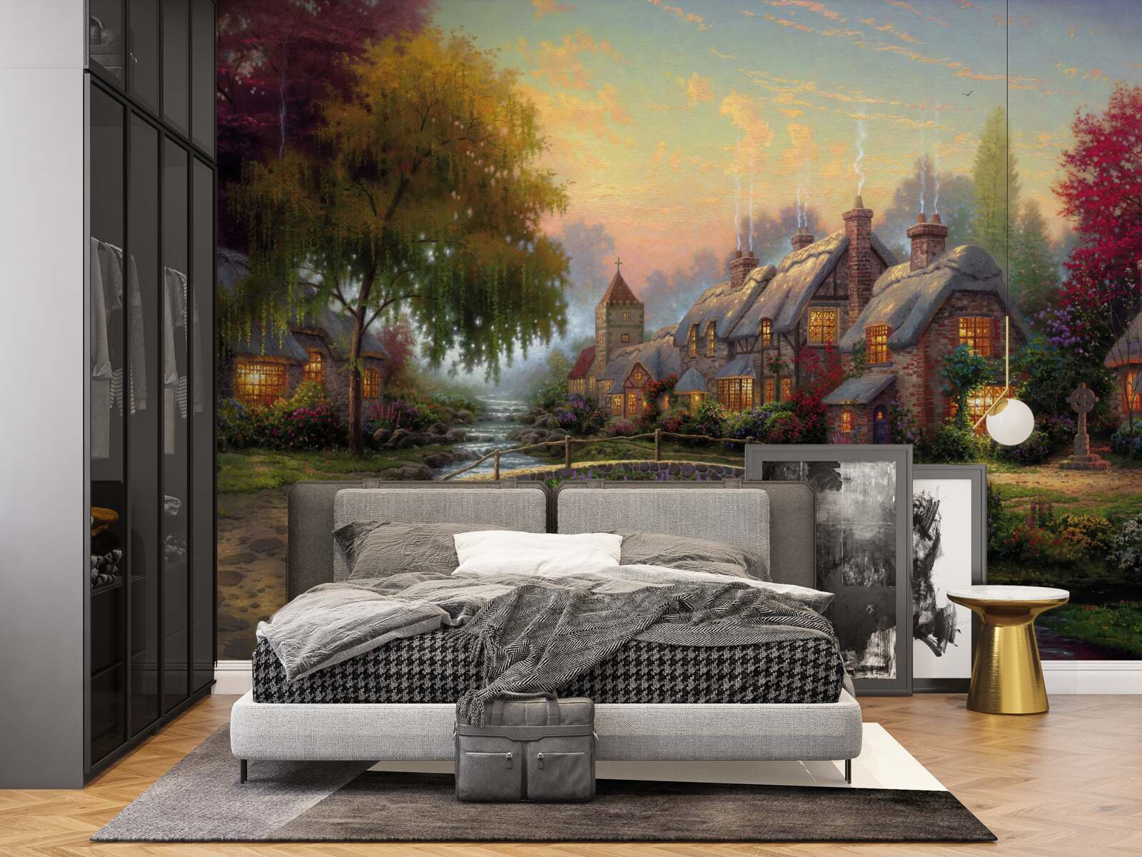 Фотошпалери сільський пейзаж