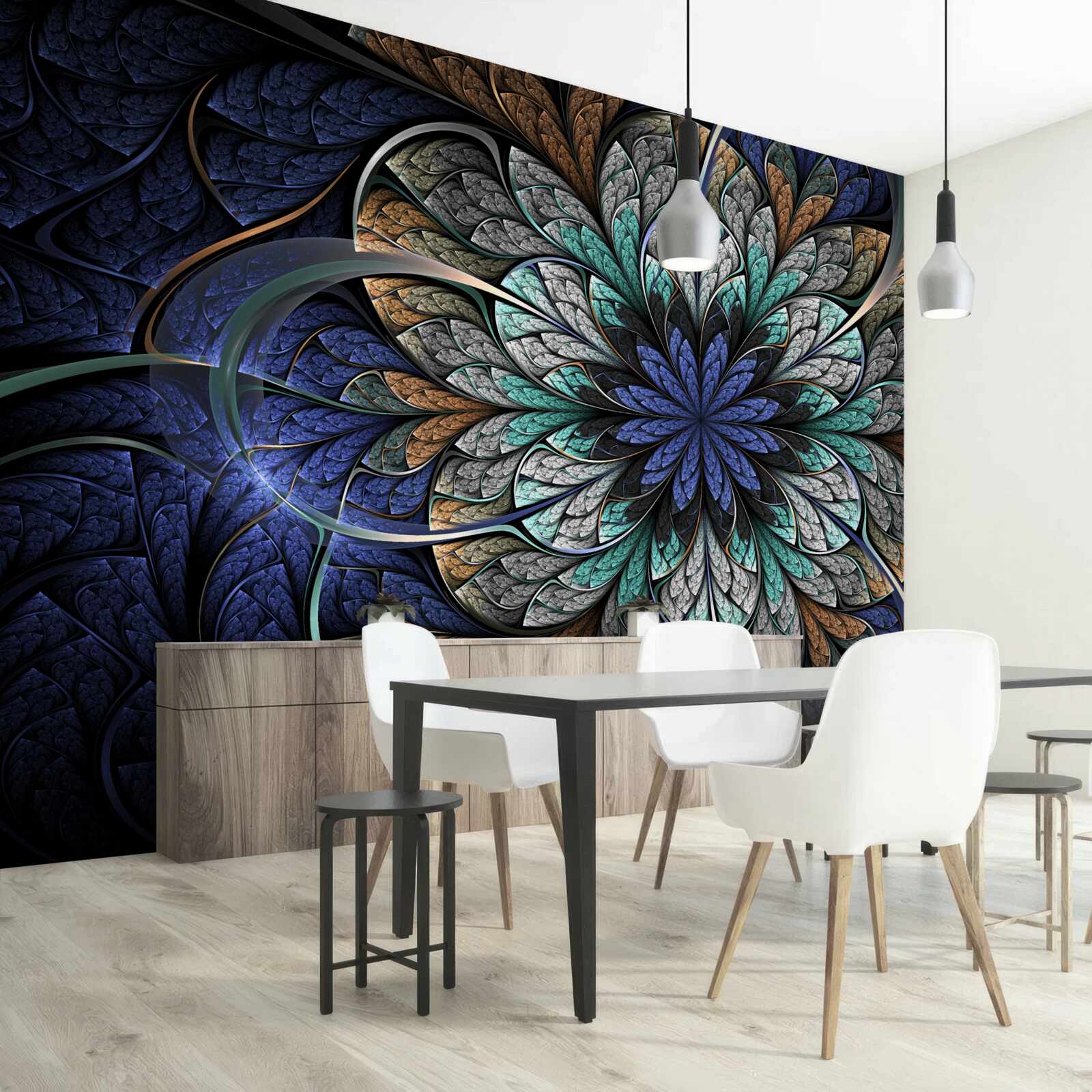 Фотошпалери велична таємнича квітка