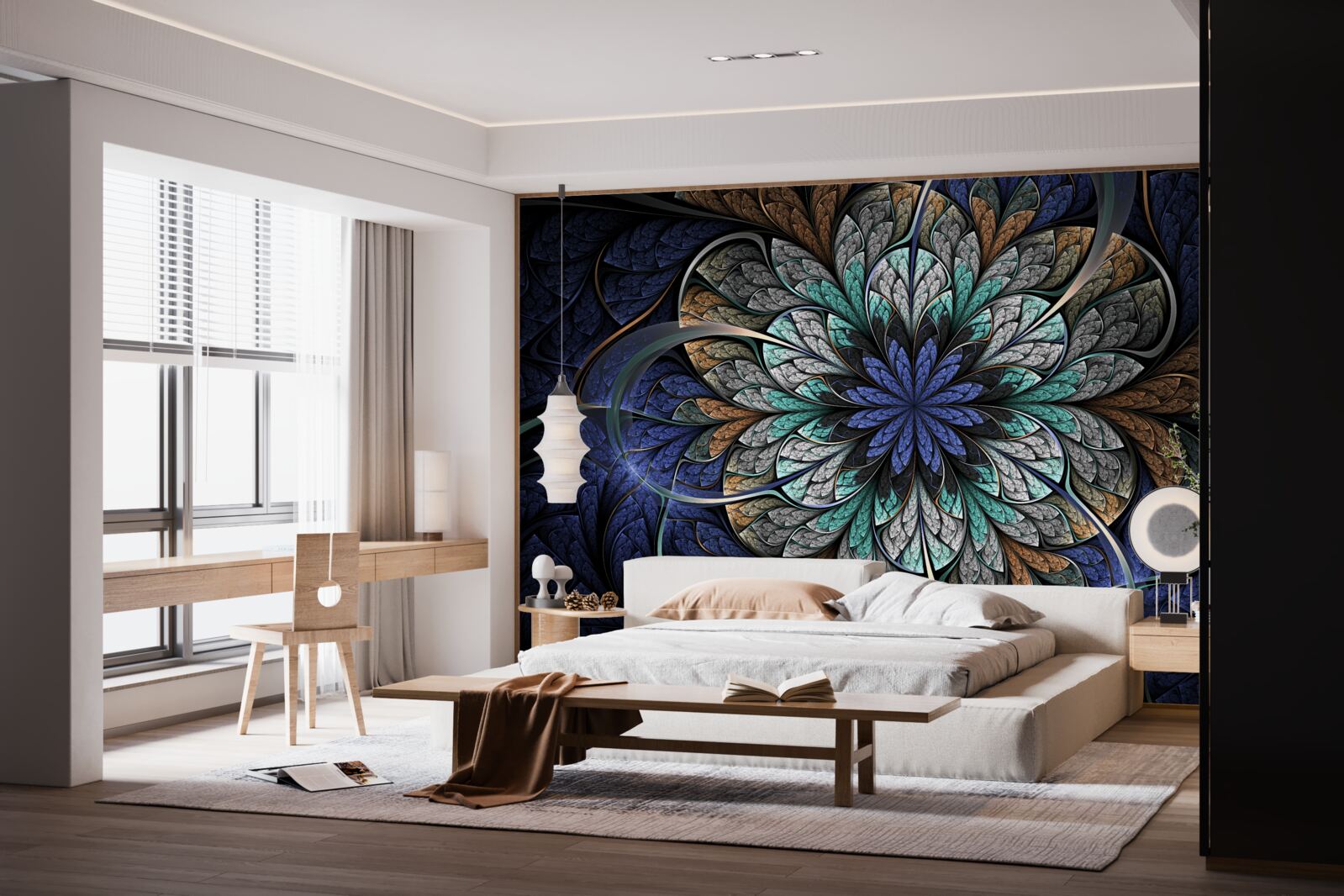 Фотошпалери велична таємнича квітка