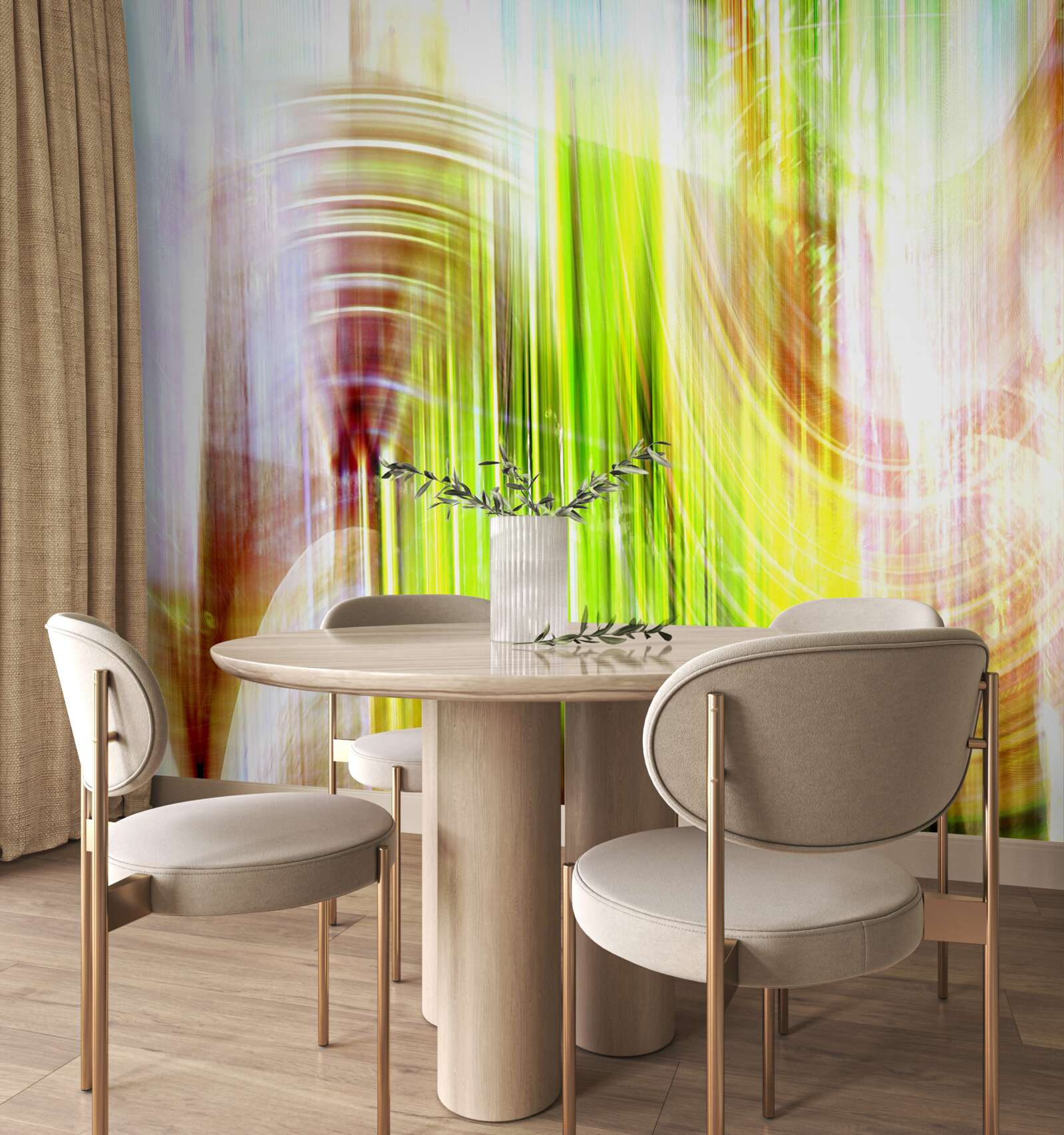 Фотошпалери барвиста абстракція