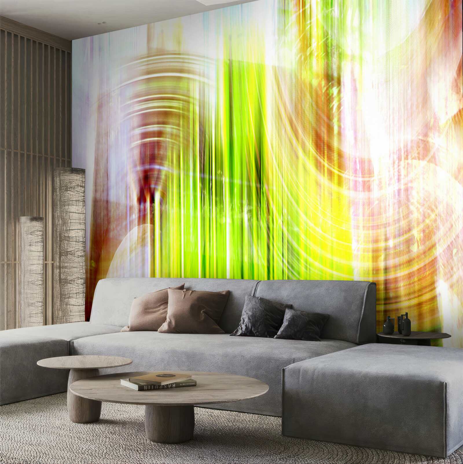 Фотошпалери барвиста абстракція