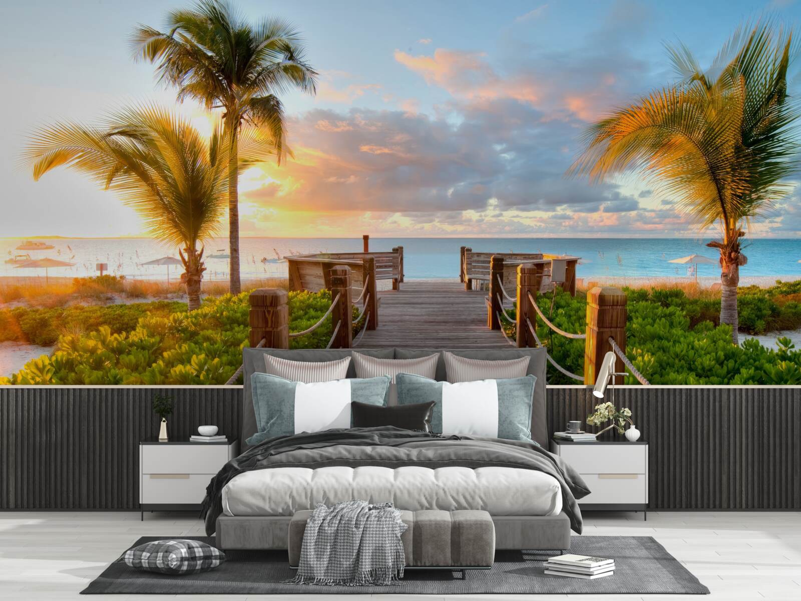 Фотошпалери прохід, що веде до моря