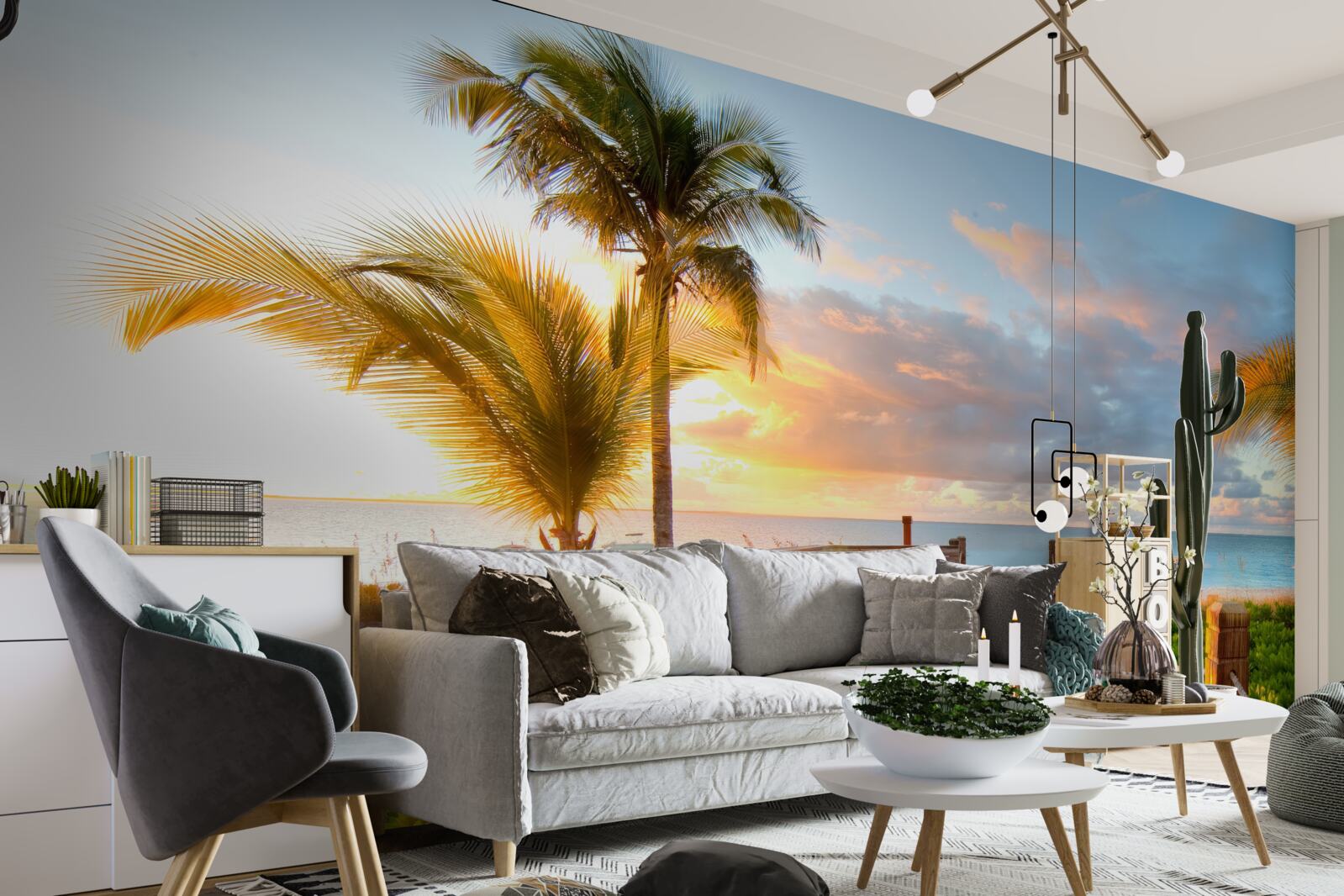 Фотошпалери прохід, що веде до моря