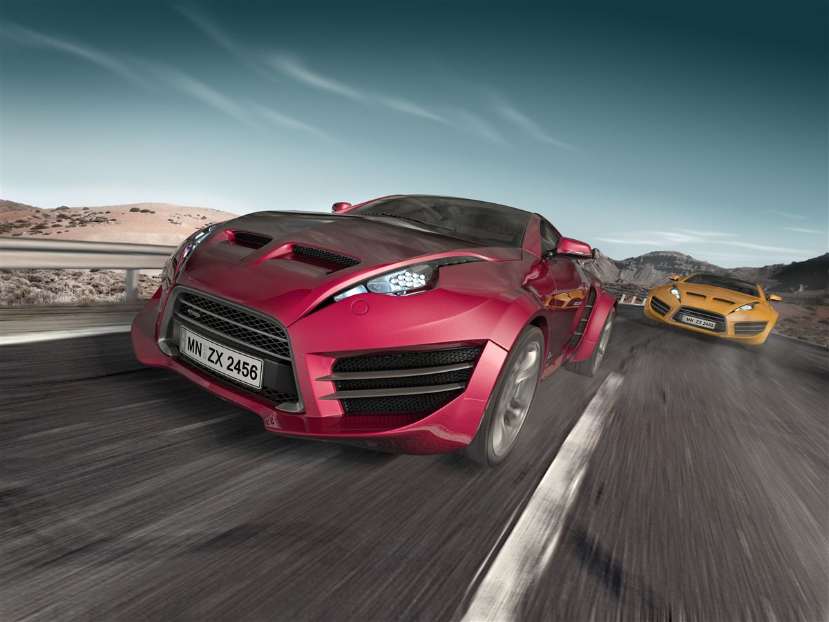 Фотошпалери змагання розкішних автомобілів