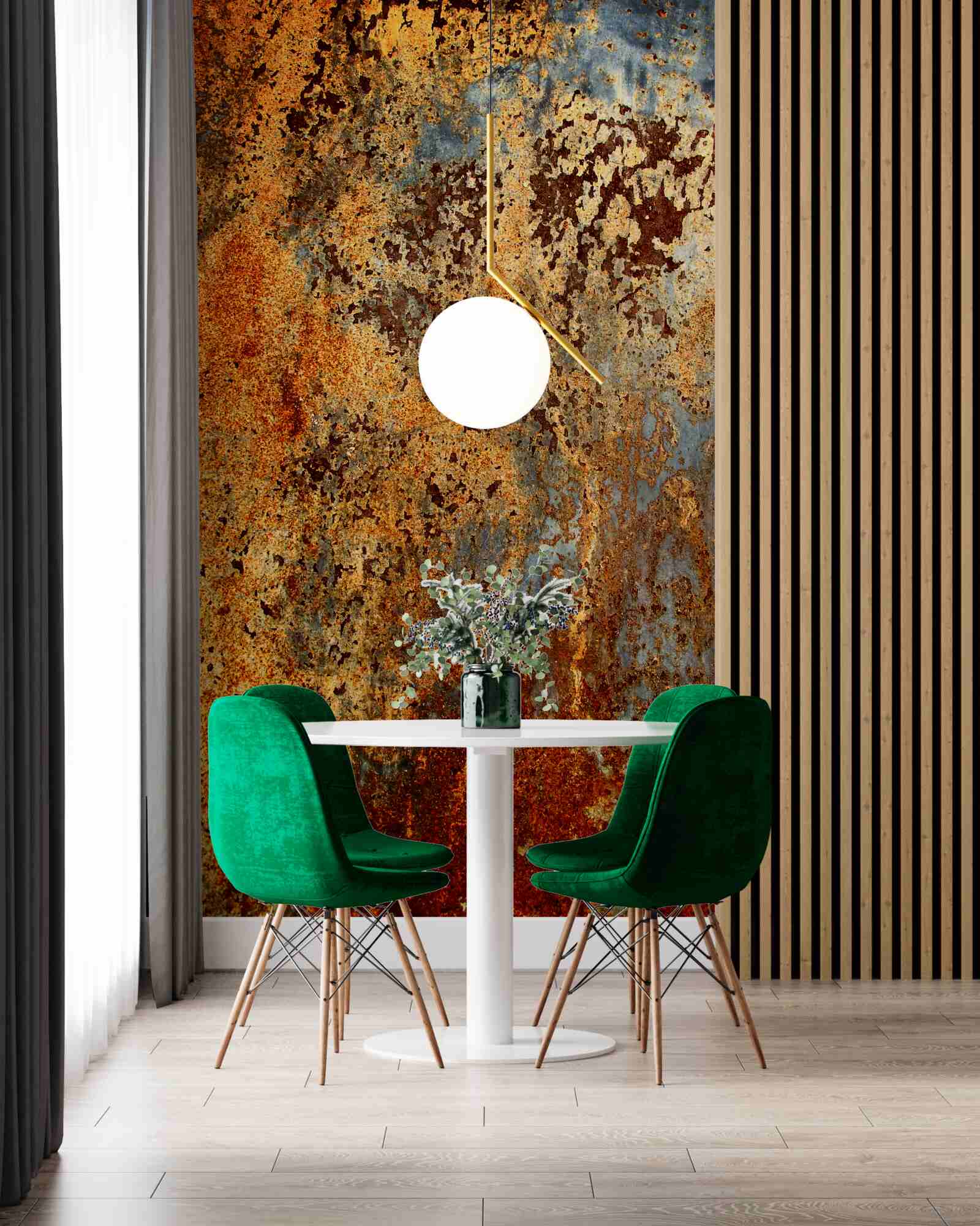 Фотошпалери золотистий відтінок, ніби плаваючий у воді